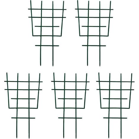 Adatto a supporti per piante in plastica, ideale per piante rampicanti da giardino, fornisce una struttura fissa, un supporto per i vasi e stabilizza la direzione di crescita delle piante rampicanti.