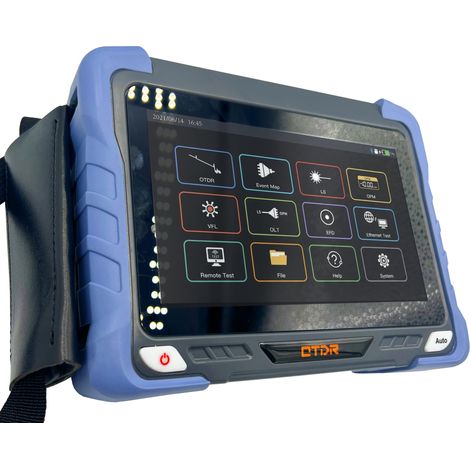 Elfcam - ELF-6800 OTDR pour FTTH, 26/28/35/33dB 1310nm/1550nm, Portable 4 en 1 OTDR + VFL+ OPM + OLS, OTDR Testeur Fibre Optique/Réflectomètre du Domaine Optique, Jusqu’à 160km. (1/5)