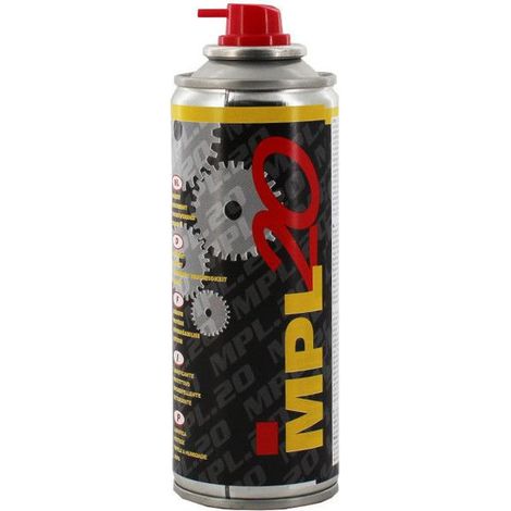 Bombe aérosol protection huile métal plastique Motip MPL20 250ml