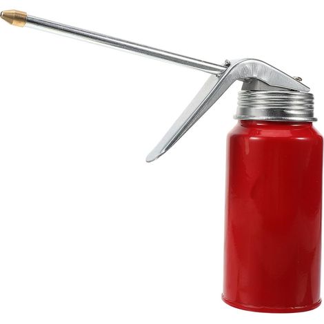 Burette à Huile Haute Pression 200ml de Style Extérieur Stylé en Acier pour Passionnés de Bricolage Utilisant Huile de Chaîne Couleur Aléatoire (1/5)
