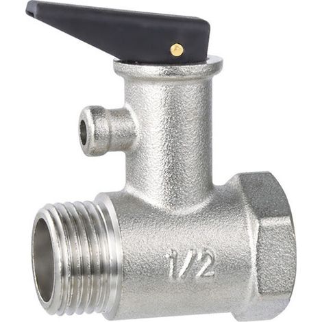 royaluxe - Soupape de Décharge de Pression de Sécurité de Chaudière de Qualité Supérieure pour Chauffe-eau - (1/5)