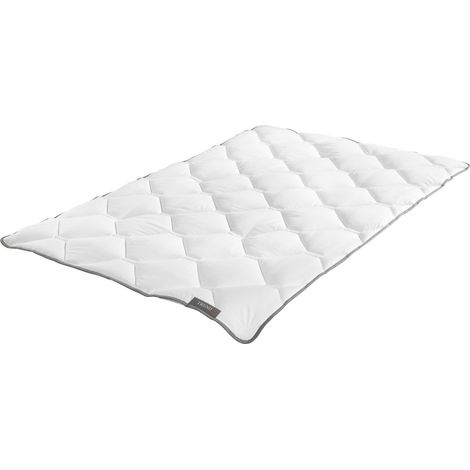 Badenia Trendline Steppbett Micro leicht weiß 155 x 220 cm Bettdecke Schladecke