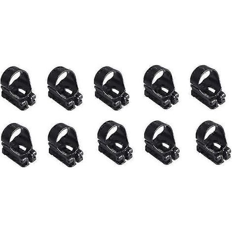 Lot de 10 clips universels en plastique pour tuba et masque de plongée, pièces de rechange pour équipement de plongée en apnée p202411261186 (1/5)