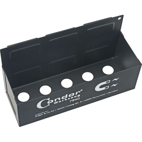 Boîte de rangement magnétique pour bombe aérosol 6 aimants puissants 22 x 11,1 x 10 cm Force de maintien 1800 g (1/5)