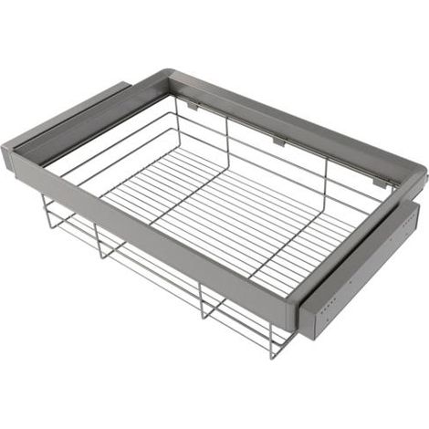 Emuca Kit Quartz tiroir modulaire titane 640x420x140 mm