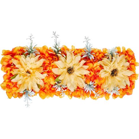 【007 Orange】Schlichte Blumendekorationen für Hochzeiten und Hotelbankette, Bühnendekorationen, Bodenblumenarrangements (1/2)