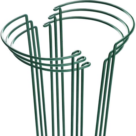 Filiyano – Support pour plantes, lot de 6 cages et supports métalliques pour pivoines, cage de support pour plantes de jardin (1/5)