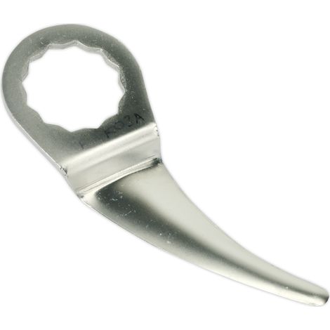 Sealey WK025FSC50 Air Knife Blade Offset Curved 50mm