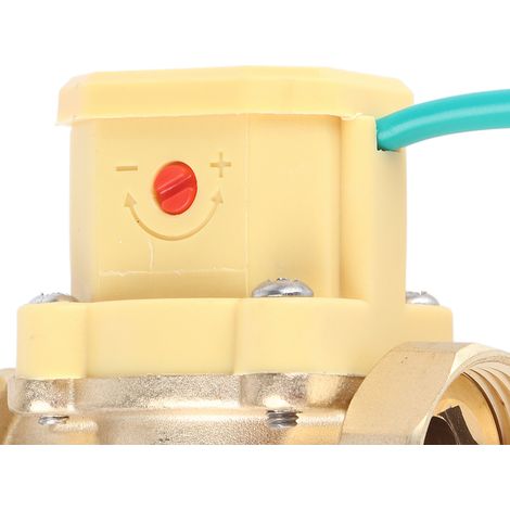 Interrupteur de débit, détecteur de débit d'eau, interrupteur de pompe à eau, interrupteur de signalisation (1/5)