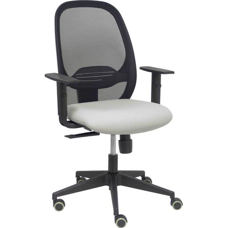 Sedia Cilanco nero maglia nera nero bali sedile grigio braccio regolabile. (1/5)