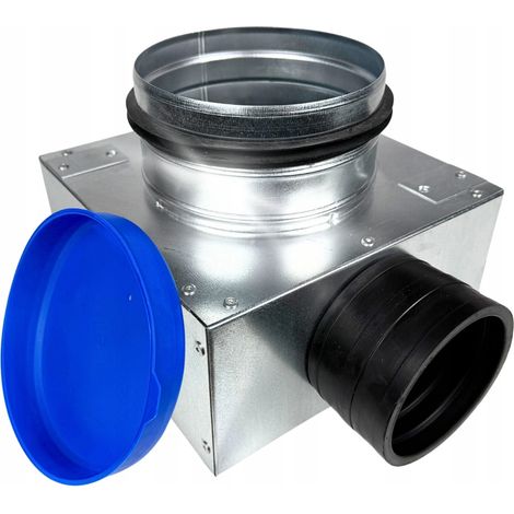 Boîte de distribution de ventilation FI 125 POUR 1XTUYAU FI 75 (1/5)