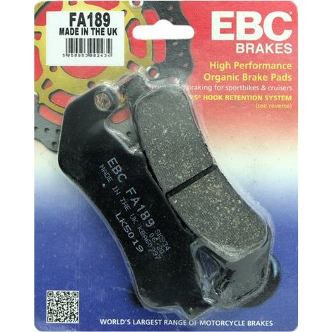 Pastillas de freno EBC FA189 (1/2)