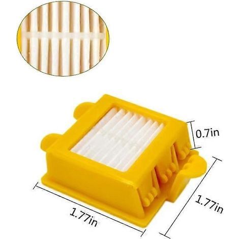 Pour iRobot Roomba série 700 (770, 780, 790, 772, 774, 775, 760) : brosses latérales principales, filtre HEPA, pièces de rechange et accessoires