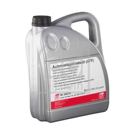 Olio per trasmissioni ATF 5L 30018 febi