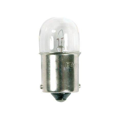 12V Lampada sferica - R10W - 10W - BA15s - 2 pz  - D/Blister (1/4)