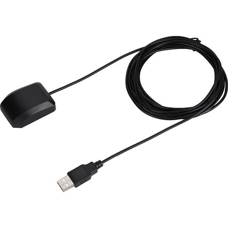 2-in-1 GPS/GLONASS-Autoantenne mit USB-Anschluss und 3-Meter-Kabel (1/5)