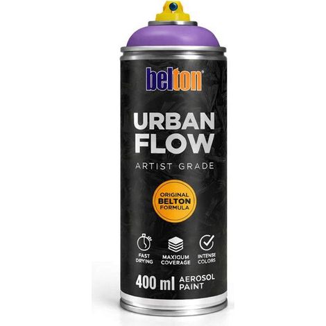Bombe de peinture - Raisin - Belton - Urban Flow - 400ml - Haute couvrance