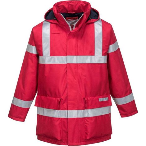 Parka FR antistatico Bizflame Rosso M (1/2)