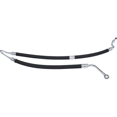 Manguera de dirección asistida, material de goma, 1,5 metros de largo, 1,8 cm de diámetro, compatible con modelos SUV de lujo 2003-2006, presión máxima de hasta 1000 psi. (1/5)