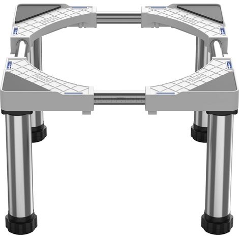 Sockelrahmen für Kühlschrank, Sockelhöhe 28-31 cm, verstellbarer Sockel für Geschirrspüler, Gefrierschrank, Küchenschrank und stationäre Haushaltsgeräte (verstellbar 45-67 cm) (1/5)