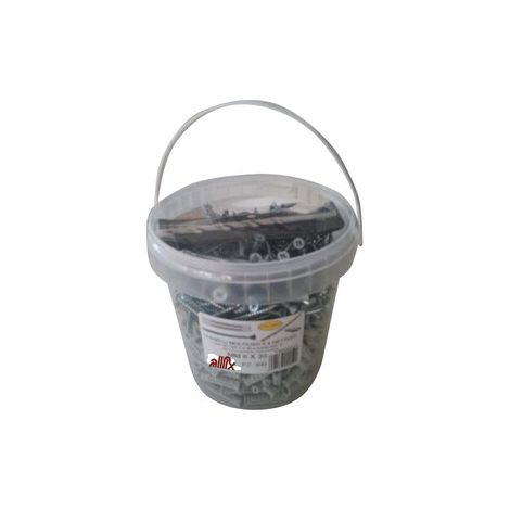 ALLFIX 150 TASSELLI CON VITI F4 8X40 MM + PUNTA- ALLFIX ITALIA- 1,0 confezione