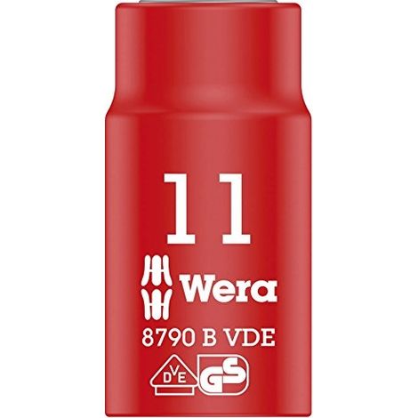Wera 8790 B Bussola Zyklop isolata VDE, con attacco 3/8" - 05004955001