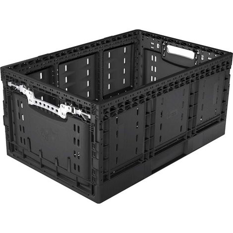 Bac Pliable Noir - 600X400X287 mm - Matériel CHR Pro