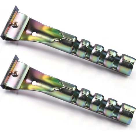 CCYKXALot de 2 grattoirs à peinture en carbure de tungstène avec lame double face pour enlever joints, peinture, colle, rouille (1/5)