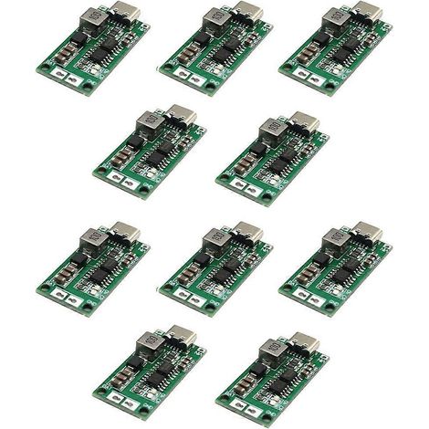 Carte de chargeur mini-batterie USB Type-C vers 8,4 V/12,6 V/16,8 V pour batteries LiPo/Li-ion 2S, module de charge élévateur 4 A (1/5)
