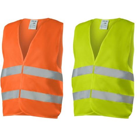 GILET ALTA VISIBILITA' 'ROAD' taglia unica - arancio