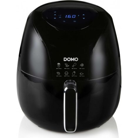 freidora sin aceite 1,5kg 2000w negra - do533fr - domo - (1/5)