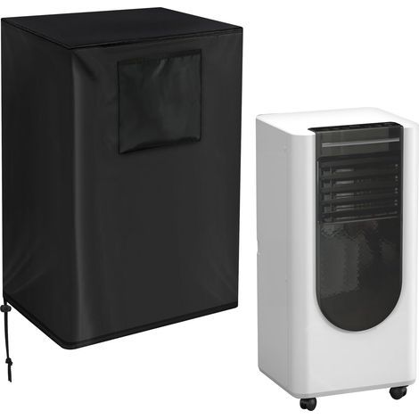 54x46x82cm, Housse de climatisation portable, housse universelle pour climatiseur mobile, imperméable, anti poussière, corde télescopique (1/5)