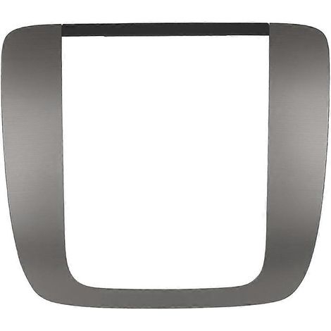 Cache de façade centrale d'autoradio pour tableau de bord de voiture GMC Sierra Yukon Chevy Tahoe Suburban Silverado 07-14 15211885 25807746 B (1/5)