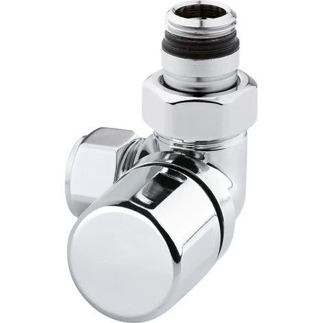 Arteclima - Valvola Termo Angolare 1/2" - Colore: Cromato - Versione: Destra