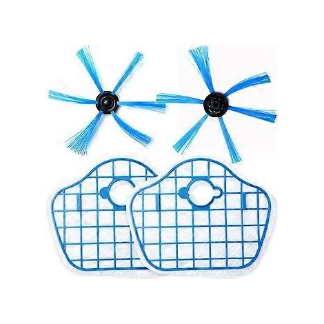 Seitenbürste und HEPA-Filter für Philips Robot FC8013, FC8774, FC8772 und FC8776 Staubsauger – Ersatzteile