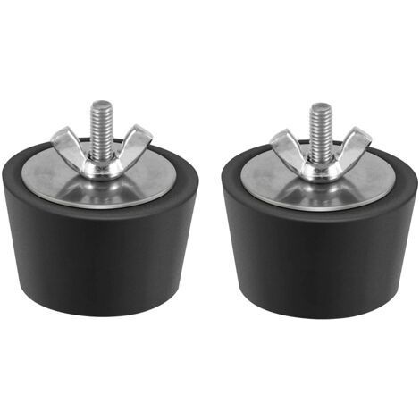 2 Pièces Bouchon Piscine Diamètre 32-38mm Bouchons d'hiver en Caoutchouc avec Boulons Acier Inoxydable Antigel Produit Hivernage Piscine par Le Gel Aux Canalisations de Drainage de Piscine (1/5)