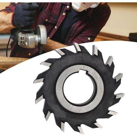 Fraîse à surfacer en acier rapide, 14 dents, pour perçage et poinçonnage