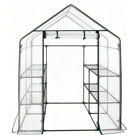 Durable serre tomate maison Zipper serre Protection des plantes (serre seulement) (1/5)