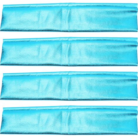 4 Pièces Housses d'Amortisseur RC en Polyester Anti-Poussière Respirant pour Voiture 1/8 Bleu
