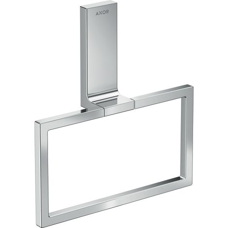 hansgrohe AXOR UNIVERSAL Toallero rectangular, metal, giratorio, (1/2)