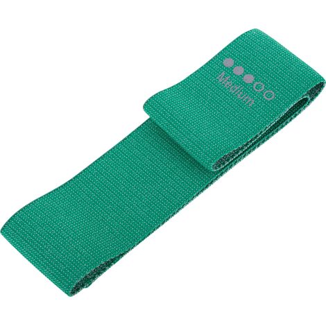 PrimeMatik - Bande de fitness en tissu de résistance verte 9 kg (1/5)