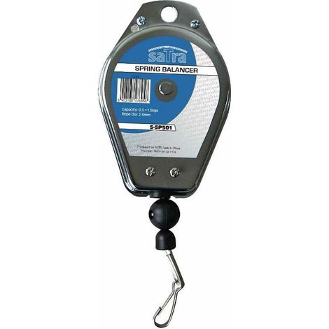 Spring balancer satra s-sp501 capacità 0,5-1,5 kg cavo 1,7 m (1/3)