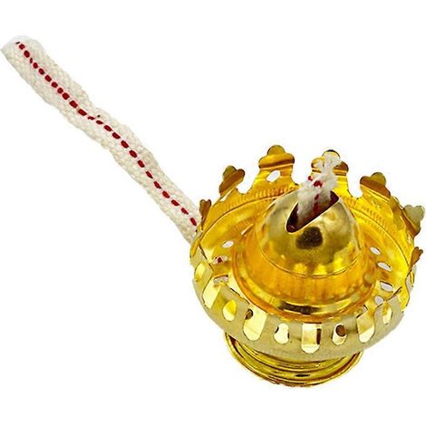kit de brûleur et mèche de rechange pour lampe à pétrole (pièce détachée pour lampe à kérosène) - Fournitures de bricolage-3.7X3.7X5CM-Golden (1/4)