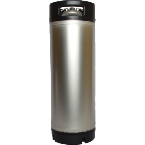Fût Pressurisé Soda-Keg Brewferm en Acier Inoxydable 19L pour Brassage Amateur - Facile à Remplir et Nettoyer, Robuste jusqu'à 8 Bars, Idéal pour Bière et Vin Maison (1/3)