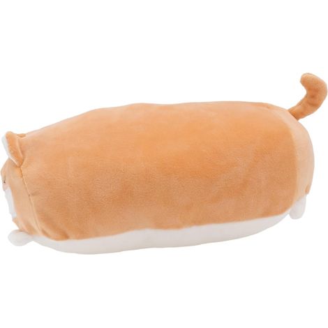 Coussin Peluche Chien Marron Doux et Confortable pour Canapé Décoration Intérieure (1/5)