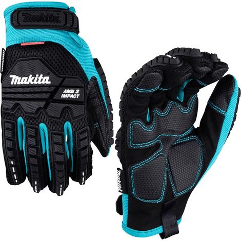 Makita P-84464 Advanced ANSI 2 Impact-Rated Demolition Large Gloves Pair
