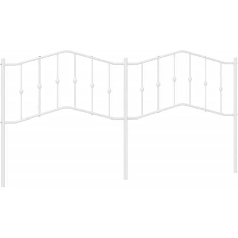 Tête de lit,Panneau décoratif métal blanc 200 cm CFW4692260 (1/5)