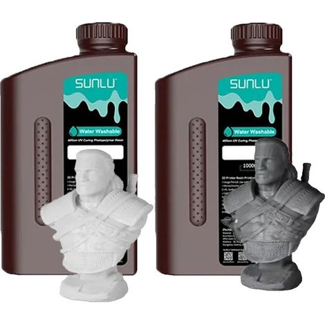 Resina 3D, lavable con agua, de alta precisión, Water-Wash GY DG (1/2)