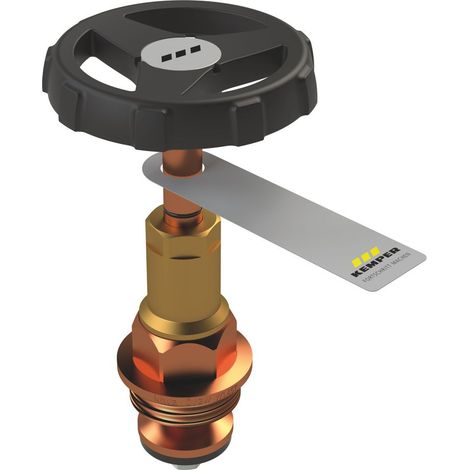 Kemper Weser Absperr-Oberteil, EPDM-Sitzdichtung DN 32, für Figur 173, 183 und 190, Rotguss, E010917302032KP