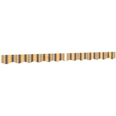 Tissu de remplacement pour rideaux de store à rayures jaune-gris (1/5)
